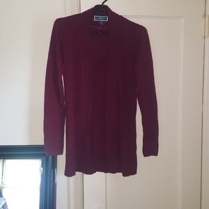 Karen Scott Open Front Cardigan